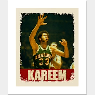 Kareem Abdul Jabbar - NEW RETRO STYLE Posters and Art